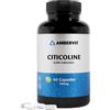 Ambervit Citicolina 500 mg pura - 60 Capsule - CDP Colina integratore - Alta Concentrazione per Memoria, Concentrazione e Prestazioni Mentali - Senza Additivi Artificiali - Scorta per 2 Mesi - Ambervit