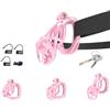 MKGMYGZ Pene Jaulas De Pene En Bondage Chastity Cage Uomo Cintura Castità Per Uomo Penis Cage Gabbia Pene Cock Cage Sex Toy Gabbia Castità Per Uomo Gabbia Di Castità (E9P)