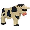 Holztiger 80000 - Figurina di Toro in Legno, Colore: Nero