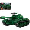 Reobrix Set di Costruzione Del Carro Armato TYPE-59 per Adulti, Modellino Militare in Scala 1:30, World of Tanks, Blocchi da costruzione fai-bricolage per appassionati di Ragazzi Dai 14+