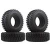 INJORA RC Pneumatici 4pcs 1,9 Pneumatici in Gomma Ruota RC Accessori per 1:10 RC Rock Crawler Axial SCX10 SCX10 III AXI03007 D90 TF2 MST Tamiya