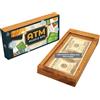 BSIRI Scatola regalo per adulti con scritta Money of the ATM, in legno, con scomparto nascosto, scatole regalo per puzzle e sfide rompicapo con design in legno con serratura segreta