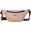 KCB Marsupio KCB Strong, design ideale e pratico, tasche multiuso, manici regolabili, 100% vegano, Grigio tortora chiaro, Taglia unica, Borse a tracolla