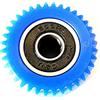 Enerpower Ruota dentata di ricambio in plastica blu o bianco per motore TSDZ2 36 V e 48 V