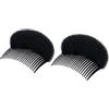 ericotry Confezione di 2 donne Lady Girl Hair styling clip stick per acconciature capelli accessori Charming Bump it Up volume Inserts do Beehive Hair Styler pettine DIY Hair beauty Tool