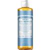 Dr. Bronner's Dr. Bronners 18-IN-1 - Sapone liquido biologico, delicato per bambini, senza profumo, gel doccia, sapone per le mani, shampoo e molto altro ancora, con oli biologici, commercio equo e solidale, 240 ml