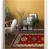 HAMID - Tappeto di Design Orientale Kilim Lori, Tappeti di Lana, Kilim Tessuti a Mano, Tappeti per Sala da Pranzo, Camera da Letto, Soggiorno, Corridoio, Salotto (D.3, 170x110 cm)