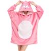 Stampdecal - Coperta portatile con cappuccio, grande e oversize, in pile Sherpa, comoda, per adulti e donne, Taglia Unica