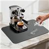 HOTUT Tappetino Macchina Caffe,40x50cm Tappetino Scolapiatti Assorbente Cucina,Tappeto Antiscivolo Scolapiatti da Cucina per Piani, Asciugaposate, Macchine da Caffè, Animali Domestici