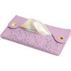 Opemg Porta fazzoletti viola - Porta fazzoletti | Custodia da viaggio per fazzoletti | Asciugamano di carta tascabile | Porta sacchetti di carta | Custodia in pelle PU per asciugamani di carta | Borsa