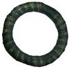 DekoPrinz Corone di paglia con vello, 1 pezzi | Diametro di 20 cm, spessore di 3 cm | DekoPrinz | corona per porta, corona per decorazione, corona in grezzo (non rifinita), anello di paglia