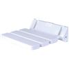 Alberts GAH-Alberts 140892 Sedile Doccia Pieghevole, Plastica