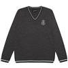 Popgear Harry Potter Slytherin House Women's Knitted Jumper Charcoal Pullover-Maglioni, Carbone, L Donna