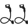 2 Pcs Mensole Per Microfono Supporto Regolabile Supporti Stand Micphone