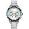 Breil, Collezione Lucien, Cronografo Uomo, Lunetta in Alluminio, Quadrante con Indici Luminous, Bracciale a 3 Maglie Ripiegate, Chiusura Diver, WR 5 ATM, Cassa in Acciaio 43 mm, Idea Regalo Uomo