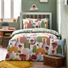 furn. Little Funguys - Set copripiumino per bambini, motivo: funghi, multicolore