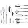 WMF Premiere Servizio posate 66 pezzi, servizio per 12 persone, manicatura ergonomica, Cromargan protect, lavabile in lavastoviglie, lame forgiate, confezione premium