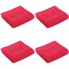GALILEO Set 4 Lavette 30x30 cm in Cotone 650 gsm, Sibilla