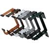 Siena Garden Siena Giardino 678.250 Blumenkastenhalter Gigant Braun 3-fach verstellbar 2er Pacchetto