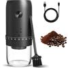 RANJIMA Macinacaffè elettrico ricaricabile USB, macinacaffè portatile, con 40 regolazioni, macinacaffè elettrico con anima in ceramica, per viaggi, campeggio, ufficio, espresso
