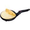 SOKANY SK-5208 Crepiera elettrica con Manico - Crepes Maker, Crêpes Maker Antiaderente, Temperatura automatica, Diametro 20 cm, Piastra Crepes Macchina Portatile