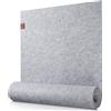 Sidorenko tovaglia moderna design in feltro antracite - tovaglie strette e lunghe 150x40 cm - decorazione scandinava - runner da tavolo moderno - centrotavola moderno design salotto - grigio chiaro