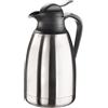 Pintinox Caraffa Termica Vacuum Flask, Capacità 2 litri, Meccanismo di apertura ad una mano