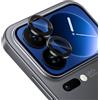 Locofun Pellicola Fotocamera per Xiaomi 17 Pro, 9H Vetro Temperato Cover Anello Individuale in Metallo, HD Chiaro, 2 Set (Nero)