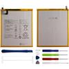 Duotipa Batteria di ricambio HB2899C0ECW compatibile con Huawei MediaPad M3 8.4 BTV-W09 & Huawei MediaPad T5 Tablet 10.1 batteria con attrezzi