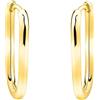 SOFIA MILANI - Orecchini da Donna in Argento 925 - Placcati in Oro - Creoli - E2743