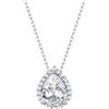 Bestyle Collana Argento 925 Donna, 12 Stili Collana Donna Punto Luce con Pietra Portafortuna Naturale, Goccia Ciondolo Collana Ragazza Gioielli Idee Regalo Donna Mamma