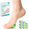 Promifun Cuscinetti antidolorifici per l'avampiede con Moleskin per scarpe - 27 pezzi, protezione autoadesiva impermeabile per uomini e donne (multi-dimensione, fantasia)