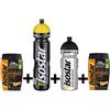 ISOSTAD Isostar HP 2x400g bevanda elettrolitica isotonica + flacone da 1000 ml + 500 ml - soluzione elettrolitica per supportare le prestazioni atletiche - (2xOrange + 1000 ml + flacone da 500 ml)