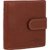 Gusti Leder Portafogli studio Björn portamonete borsellino carte di credito vintage elegante marrone scuro 2A137-22-6