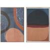 DKD Home Decor Quadro Astratto Urbano 84x4,5x123 cm (2 Pezzi)