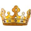 Liontouch - Corona d'oro da Re per Bambini e Ragazzi | Taglia Regolabile con Velcro - età 3+ | Accessorio Regale per Travestimenti, Costumi e Giochi di Ruolo | Gommapiuma Morbida, Sicura e Resistente