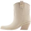 Armani Exchange Stivali da donna Ampero alla caviglia, Nero, 40.5 EU
