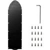 HENYEER Piastra inferiore per scooter,compatibile con Ninebot Max G2 G65,coperchio inferiore della batteria in acciaio inossidabile,protezione anticollisione,parti di riparazione per scooter elettrico