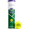 Dunlop Sports Palle da Tennis Ufficiali Slazenger Wimbledon - Palle Professionali per tornei allcourt con Tecnologia Hydroguard (Scatola da 4)