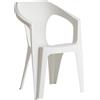 TOOMAX - Sedia Marina Bianca - h83x59x54,5 cm