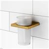 Viverso x add porta spazzolini con supporto a parete, VU5000XX+VA1400BG, x add [Accessori Bagno > Porta Spazzolini]