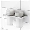 Viverso x add porta spazzolini con supporto a parete, 2#VU5000XX+VA1401CR, x add [Accessori Bagno > Porta Spazzolini]