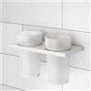 Viverso x add porta spazzolini con supporto a parete, 2#VU5000XX+VA1401MW, x add [Accessori Bagno > Porta Spazzolini]
