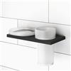Viverso x add portasaponetta e porta spazzolini con supporto a parete, VU9300XX+VU5000XX+VA1401MB, x add [Accessori Bagno > Set di accessori da bagno]