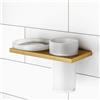 Viverso x add portasaponetta e porta spazzolini con supporto a parete, VU9300XX+VU5000XX+VA1401BG, x add [Accessori Bagno > Set di accessori da bagno]