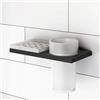 Viverso x add porta spazzolini e mensola in silicone con supporto a parete, VU5000XX+VA1500XX+VA1401MB, x add [Accessori Bagno > Set di accessori da bagno]