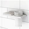 Viverso x add porta spazzolini e mensola in silicone con supporto a parete, VU5000XX+VA1500XX+VA1401MW, x add [Accessori Bagno > Set di accessori da bagno]