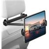 VINATO Supporto Tablet Auto, Porta Tablet da Auto per iPad e Kindle, Supporto Regolabile per Dispositivi da 4 a 12.9 Pollici, Rotazione a 360°, Nero