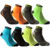 sockenkauf24 8 o 12 Paia Calzini Sportivi Corti Uomo NEON Cotone Calze con Suola Rinforzata in Spugna (39-42, 8 Paia | Mix di colori)