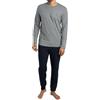 Emporio Armani Pigiama Uomo Endurance con Polsini Set Blu XL, Blu, XL